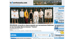 Desktop Screenshot of lafuentezuela.com